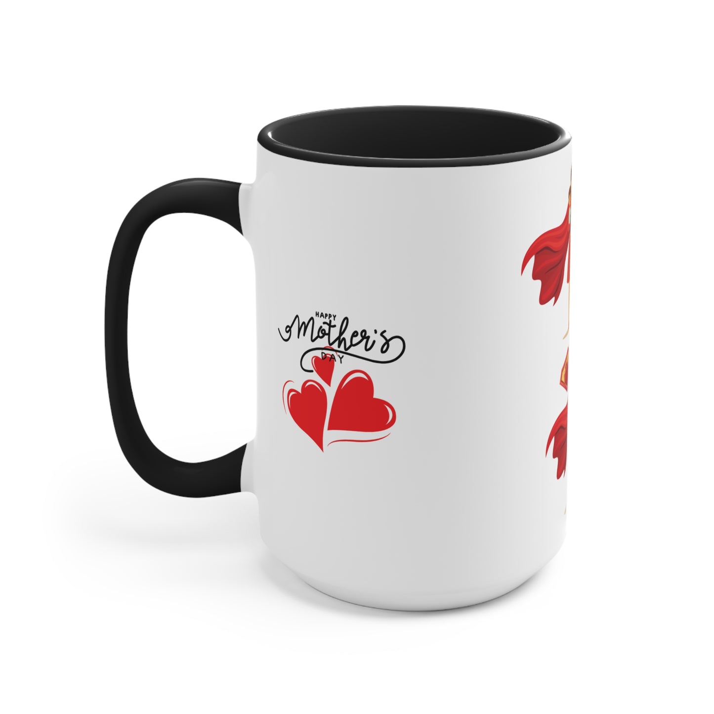 Mother's Day Accent Mug - Annem Her İşi Başarır Themed Design