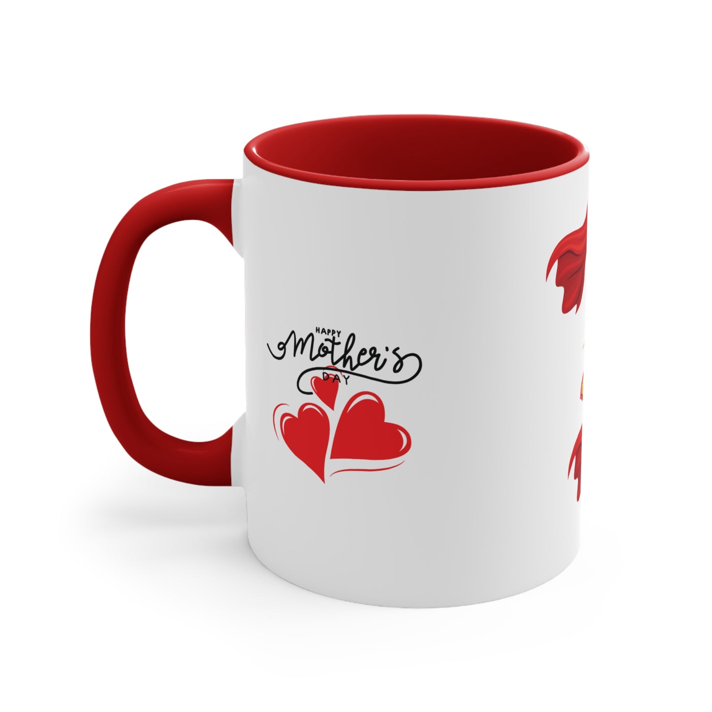 Mother's Day Accent Mug - Annem Her İşi Başarır Themed Design