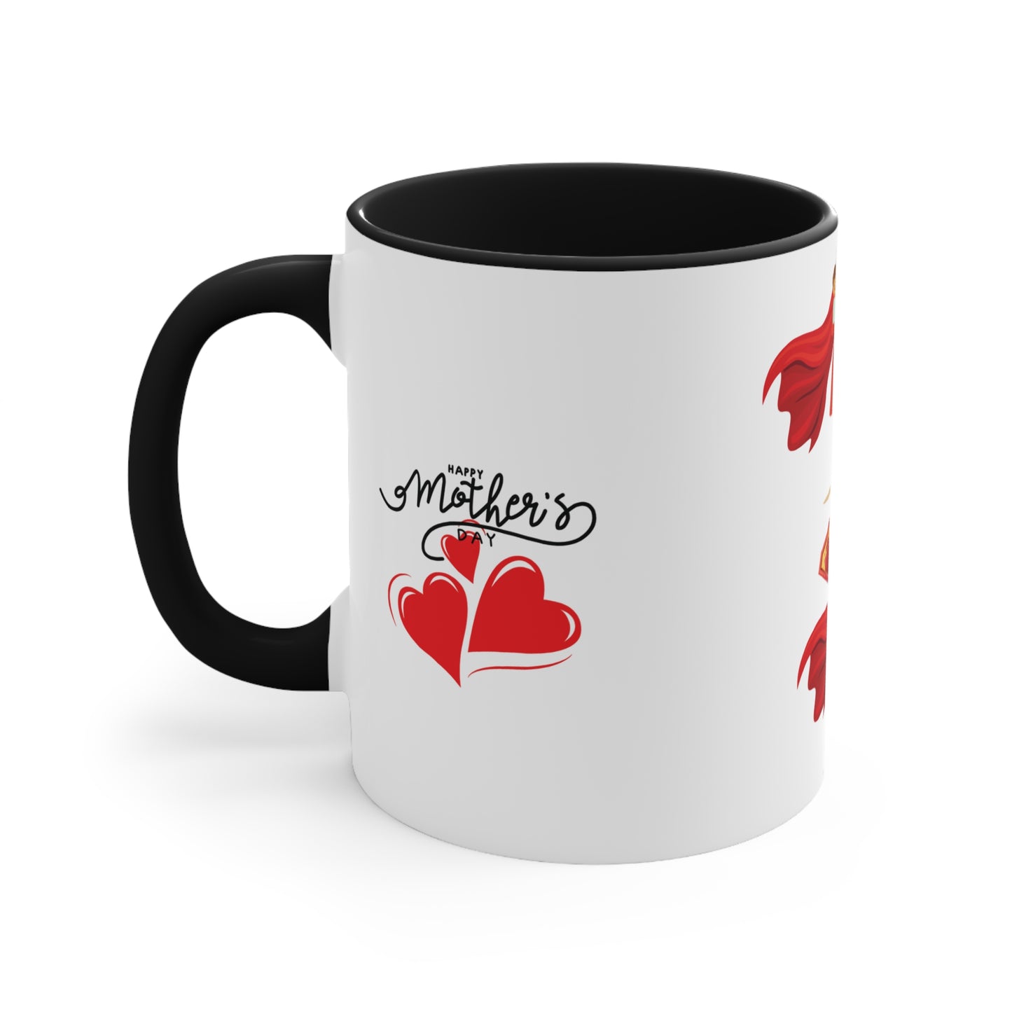 Mother's Day Accent Mug - Annem Her İşi Başarır Themed Design