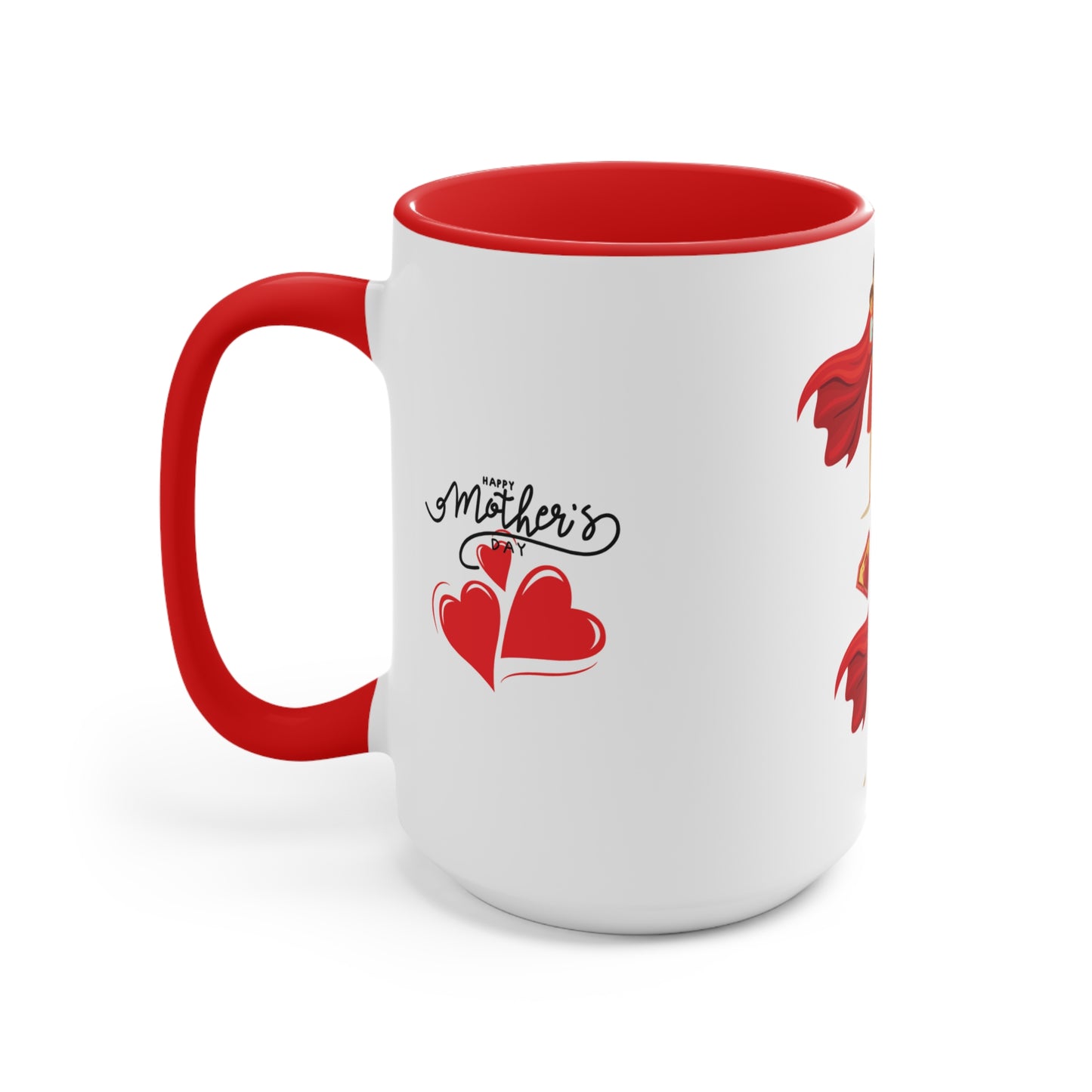Mother's Day Accent Mug - Annem Her İşi Başarır Themed Design